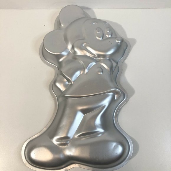 Vintage Wilton Metal Mickey Mouse Cake Pan 1978 Walt Disney Korea 515-1805 - Picture 9 of 10